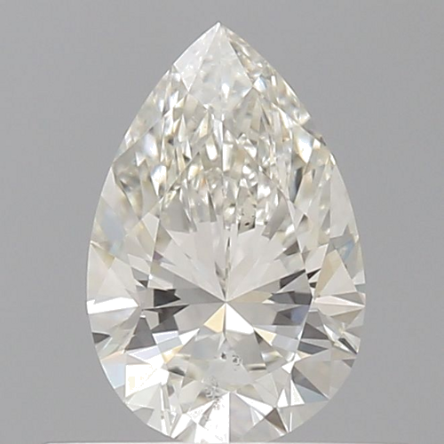0.5 carat J-SI2 Natūralus Pear Deimantas (1)