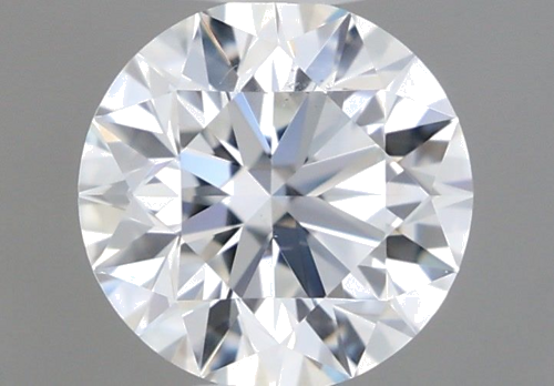 0.57 carat F-SI1 Excellent cut Natūralus Round Deimantas (1)