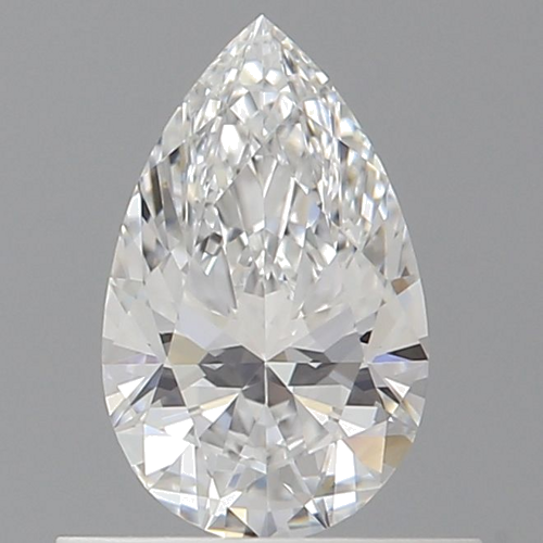 0.55 carat E-IF Natūralus Pear Deimantas (1)