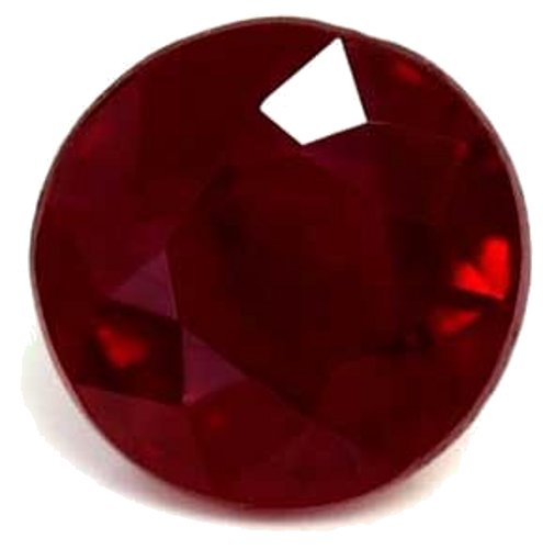 0.62 carat RED Round Rubinas (1)