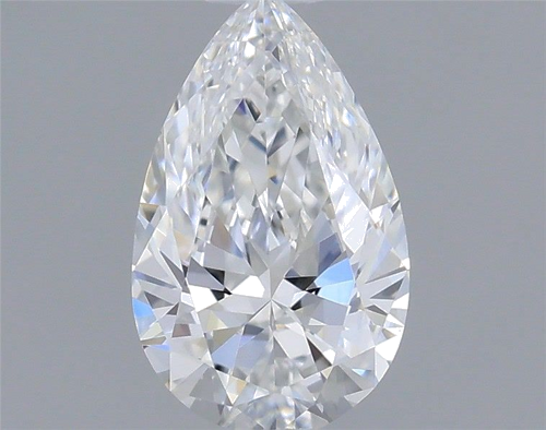 0.3 carat E-VVS1 Natūralus Pear Deimantas (1)