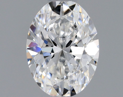 0.38 carat E-VVS2 Natūralus Oval Deimantas (1)