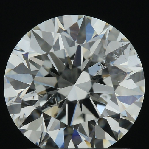 1.12 carat I-SI2 Excellent cut Natūralus Round Deimantas (1)