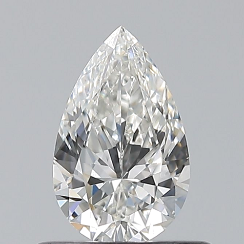 0.5 carat G-VS1 Natūralus Pear Deimantas (1)