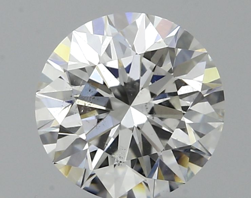 0.5 carat F-SI2 Excellent cut Natūralus Round Deimantas (1)