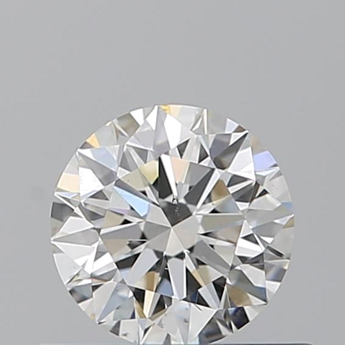 0.52 carat H-SI1 Excellent cut Natūralus Round Deimantas (1)