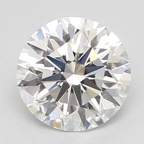 0.53 carat F-VVS1 Excellent cut Natūralus Round Deimantas (1)