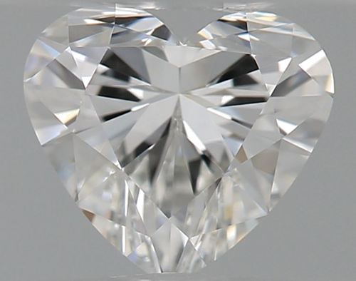 0.4 carat G-VVS2 Natūralus Heart Deimantas (1)