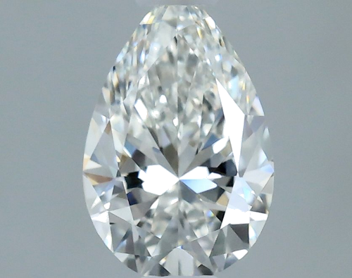 0.3 carat G-IF Natūralus Pear Deimantas (1)