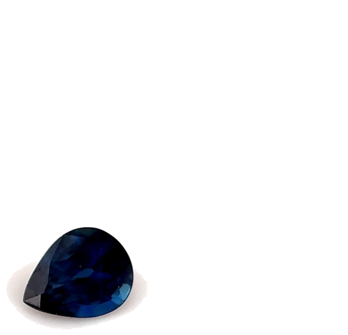 0.36 carat BLUE Pear Safyras (1)