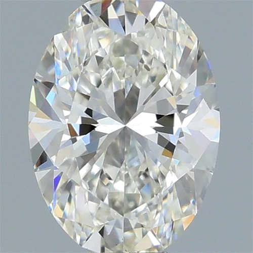 0.56 carat I-VS2 Natūralus Oval Deimantas (1)