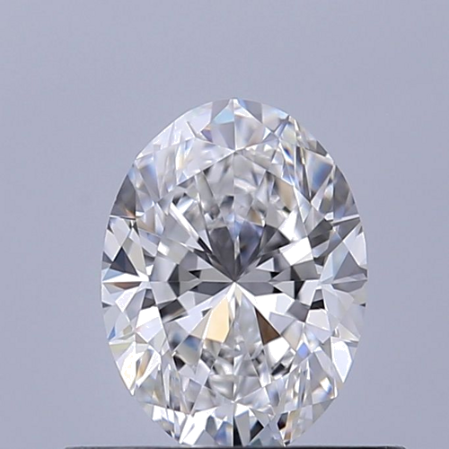 0.52 carat D-VVS1 Natūralus Oval Deimantas (1)