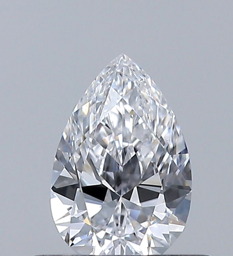0.4 carat D-VS1 Natūralus Pear Deimantas (1)