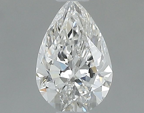 0.34 carat F-SI1 Natūralus Pear Deimantas (1)
