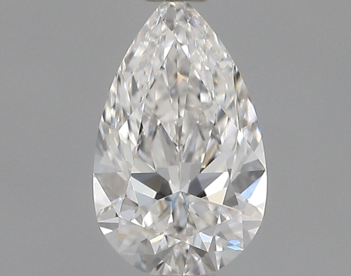 0.5 carat E-IF Natūralus Pear Deimantas (1)