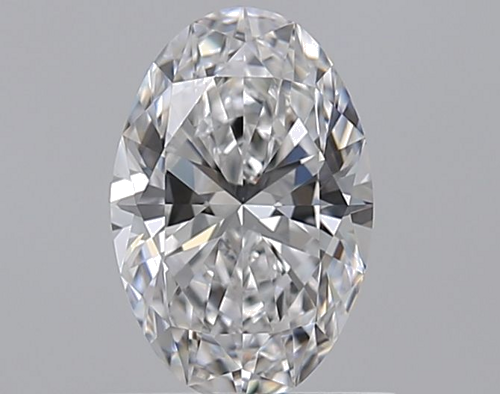 0.72 carat D-VVS2 Natūralus Oval Deimantas (1)