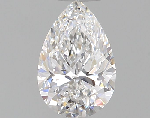 0.35 carat E-VS1 Natūralus Pear Deimantas (1)