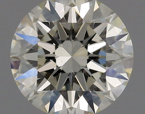 0.54 carat J-VS2 Very Good cut Natūralus Round Deimantas (1)