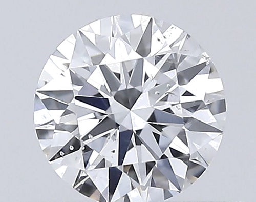 0.44 carat D-SI2 Very Good cut Natūralus Round Deimantas (1)