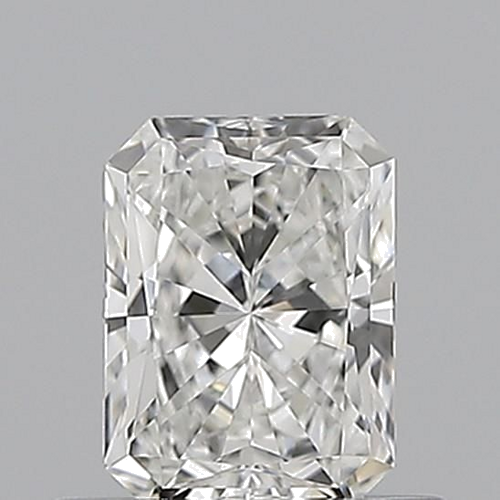 0.51 carat F-VVS1 Natūralus Radiant Deimantas (1)