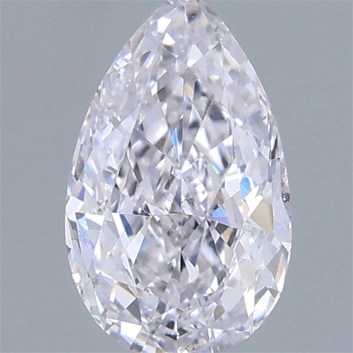 0.5 carat E-VS1 Natūralus Pear Deimantas (1)