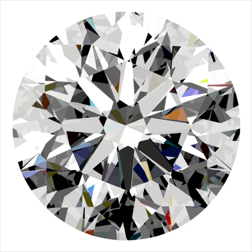 0.3 carat F-VS2 Excellent cut Natūralus Round Deimantas (1)