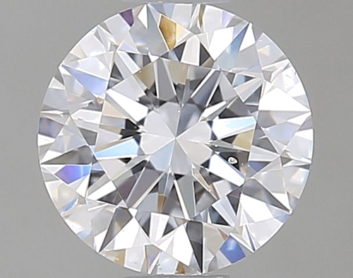 0.59 carat D-SI1 Excellent cut Natūralus Round Deimantas (1)