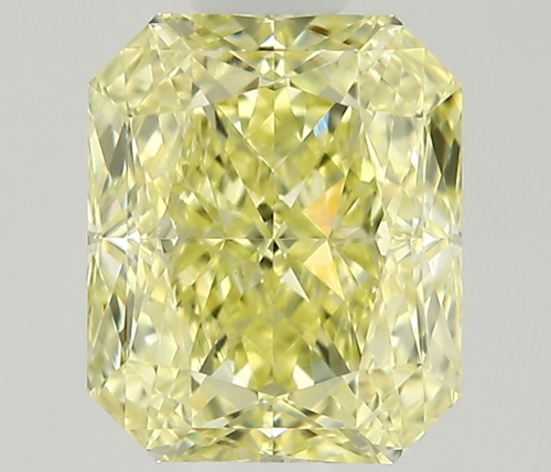 0.87 carat Fancy Intense Yellow-VS1 Natūralus Radiant Deimantas (1)