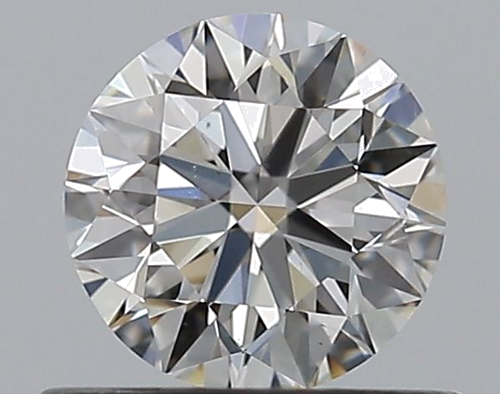 0.58 carat G-SI1 Excellent cut Natūralus Round Deimantas (1)