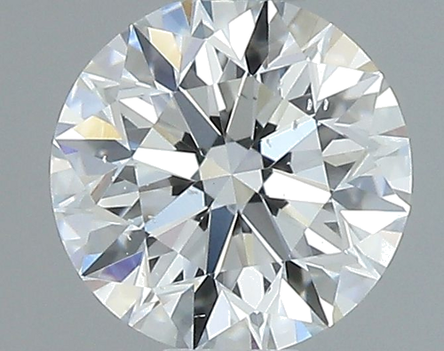0.46 carat E-SI1 Excellent cut Natūralus Round Deimantas (1)