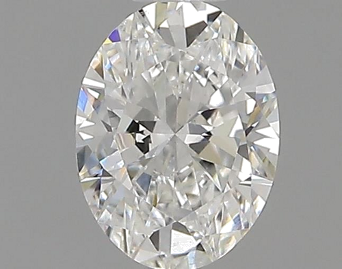 0.46 carat F-SI1 Natūralus Oval Deimantas (1)