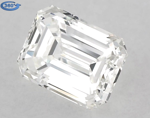 1.5 carat I-VS1 Natūralus Emerald Deimantas (1)