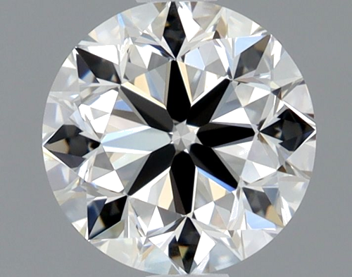 1.01 carat H-VVS1 Very Good cut Natūralus Round Deimantas (1)