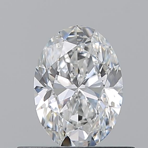 0.51 carat E-VVS1 Natūralus Oval Deimantas (1)
