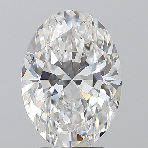 3.02 carat D-VS2 Natūralus Oval Deimantas (1)