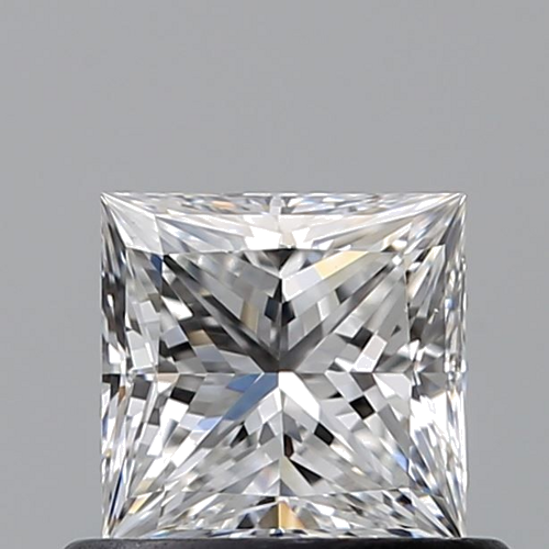 0.6 carat F-VS1 Natūralus Princess Deimantas (1)