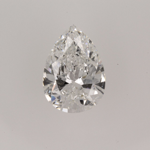 3.02 carat H-SI2 Natūralus Pear Deimantas (1)