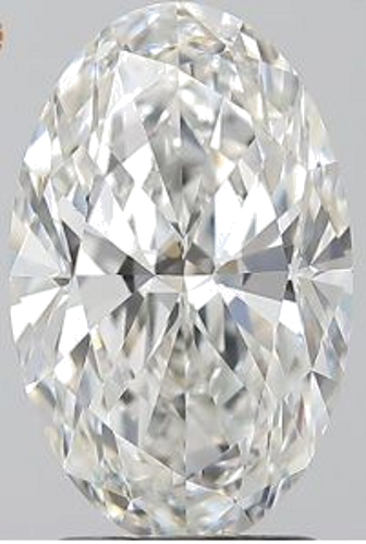 2.5 carat G-SI1 Natūralus Oval Deimantas (1)