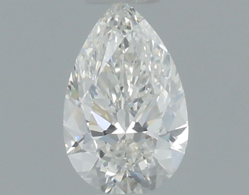 0.3 carat F-SI1 Natūralus Pear Deimantas (1)