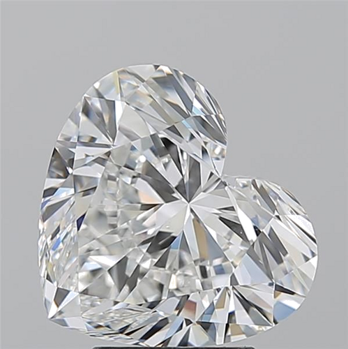 4.01 carat G-VS2 Natūralus Heart Deimantas (1)