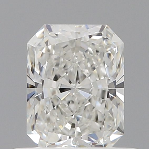 0.5 carat G-VVS2 Natūralus Radiant Deimantas (1)
