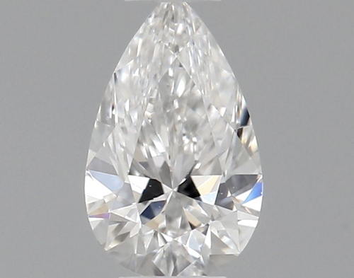 0.23 carat E-VS1 Natūralus Pear Deimantas (1)