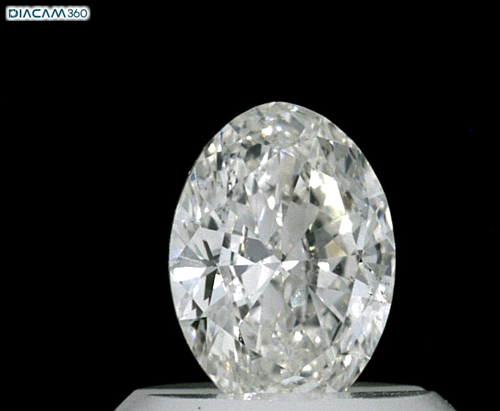 0.51 carat H-SI2 Natūralus Oval Deimantas (1)