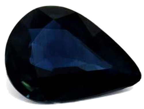 0.6 carat BLUE Pear Safyras (1)