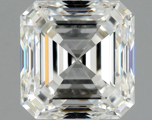 1.0 carat H-VS1 Natūralus Asscher Deimantas (1)