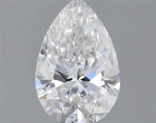 0.5 carat E-VS1 Natūralus Pear Deimantas (1)