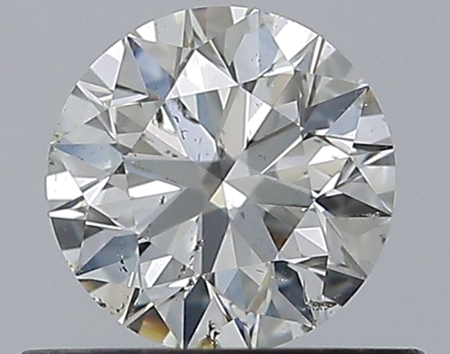 0.5 carat H-SI2 Excellent cut Natūralus Round Deimantas (1)
