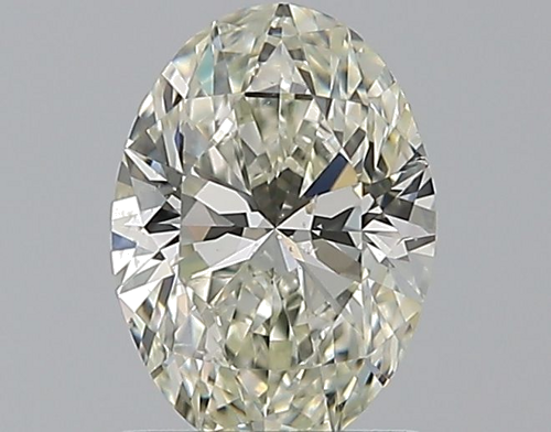 1.0 carat K-SI1 Natūralus Oval Deimantas (1)