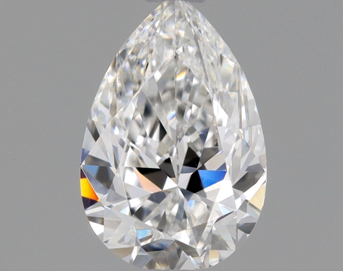 0.46 carat E-VS2 Natūralus Pear Deimantas (1)