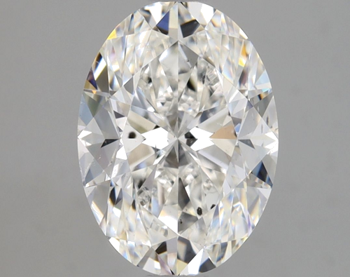 1.5 carat G-SI2 Natūralus Oval Deimantas (1)
